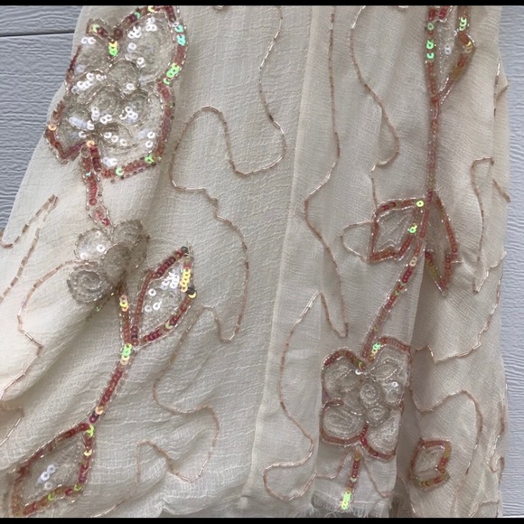 LIKE NEW!  Rare Free People Tritan's Treasure Sequin Top Size S. - Picture 12 of 13